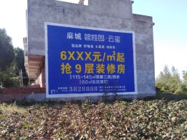 万载品牌公司青睐的墙体广告