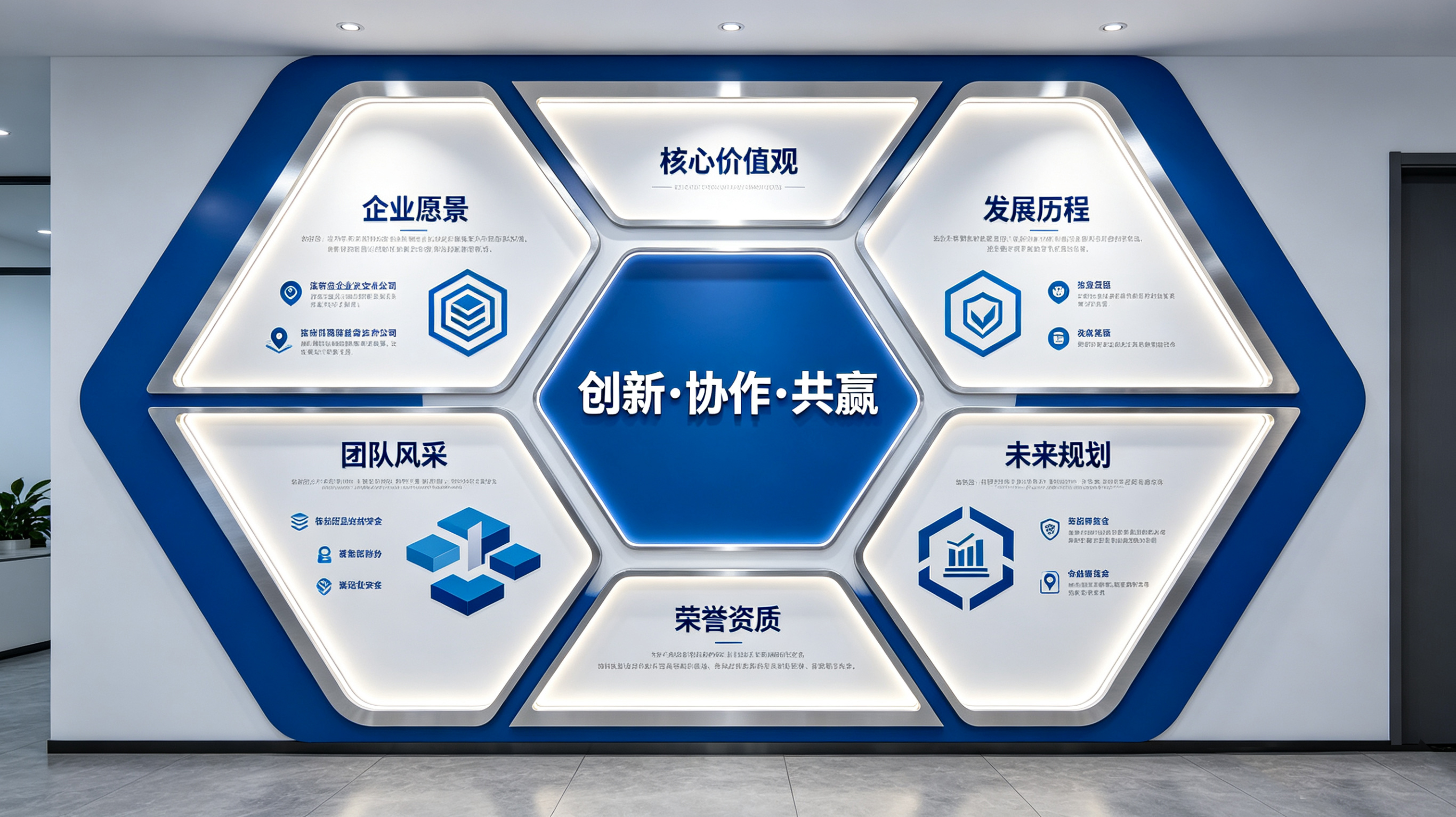 万载企业文化墙六边形避坑指南（新手常犯5个错误）